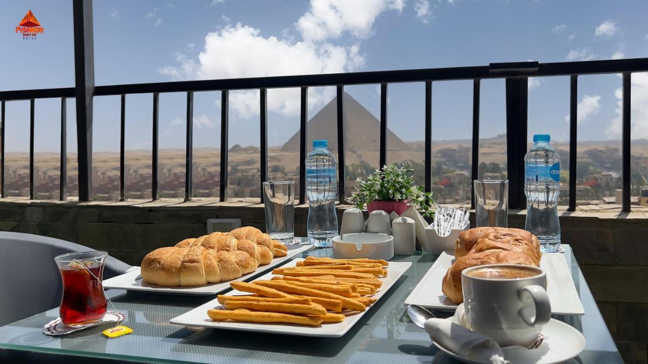Pyramids Tower View Inn Nazlat as Sammān Exterior foto